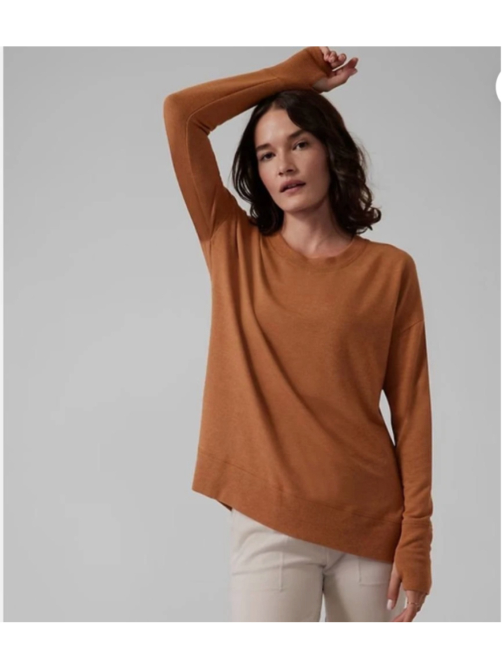NWT Athleta Coaster Luxe Sweatshirt Size Large (1) MRSP $79